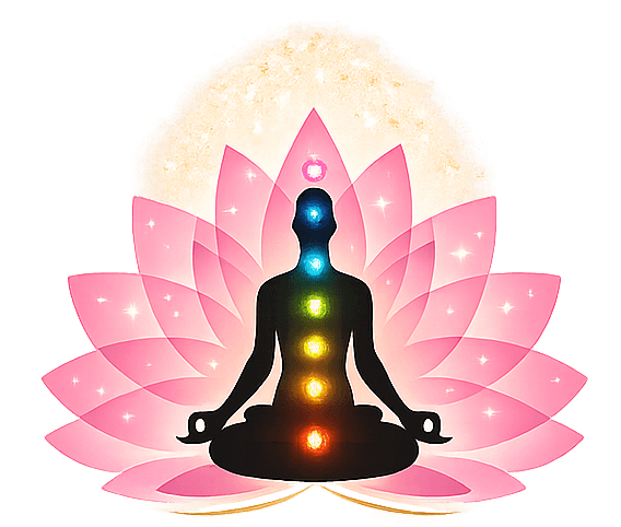 Logo EssenCel’en Soi lotus rose chakras accompagnement énergétique