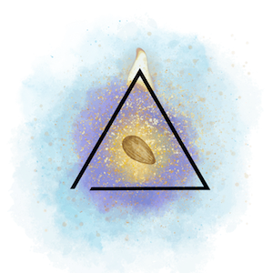 Symbole SÉSÂMES représentant l’ouverture intérieure et la clarification du chemin de vie